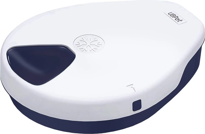 Samodejni razdeljevalec hrane z ohlajevanjem UBPet F10, za mačke/psi, 5 predalov, 330 ml, bel