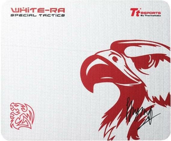 Mauspad Thermaltake TteSPORTS White-Ra, 360x300 mm, bel