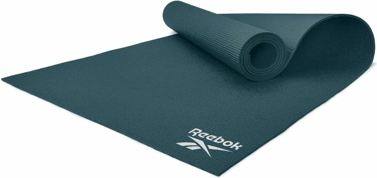 Joga podloga 4 mm, Reebok RAYG-11022DG, zelena, za moške in ženske