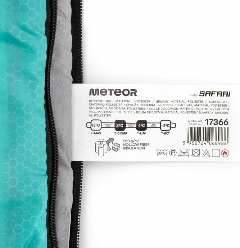 Spalna vreča Meteor unisex, zelena