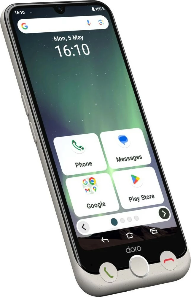 Pameten telefon Doro Aurora A30, 128 GB, bež