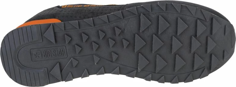 Klasike, lahke moške čevlje Big Star, model LL174375, grafit