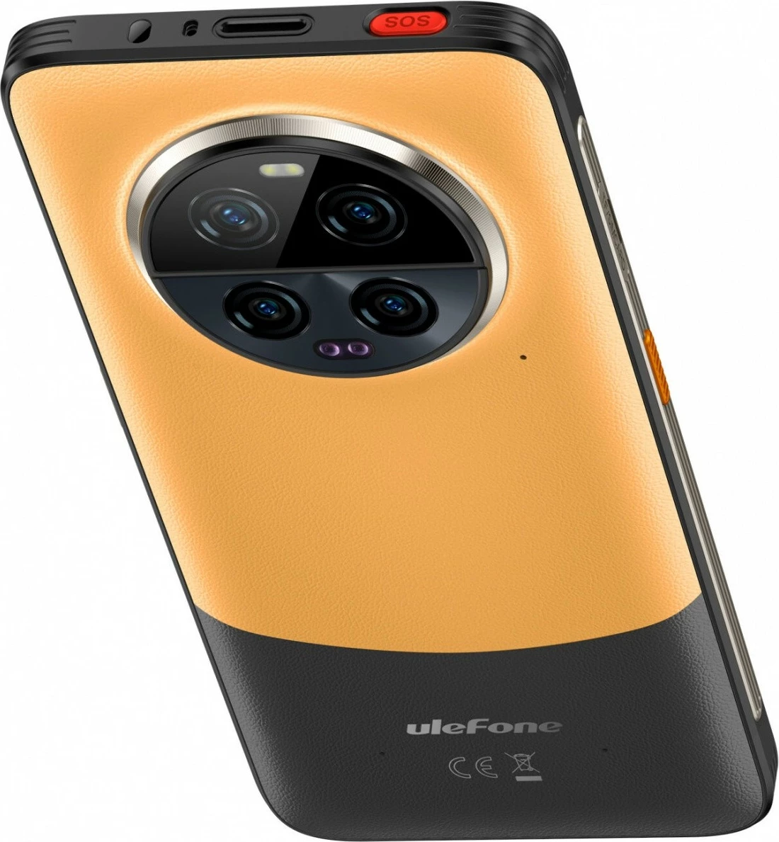 Pametni telefon Ulefone Armor 23 Ultra 5G, 12/512 GB, oranžen