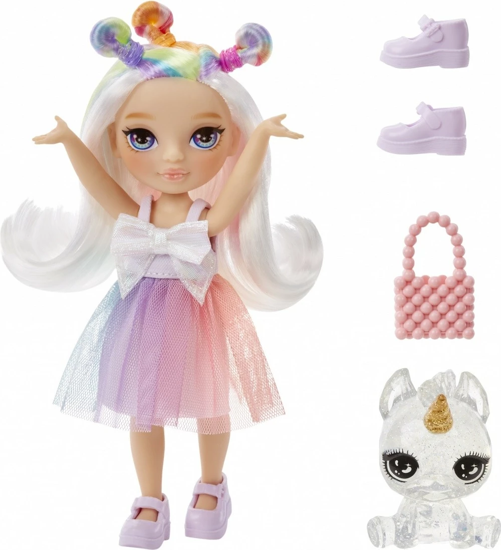 Lutka z dodatki Rainbow High Littles Opal, 15 cm, za deklice