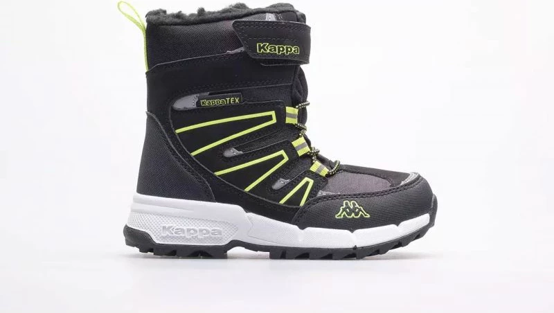 Zimske otroške čevlje Kappa, črni