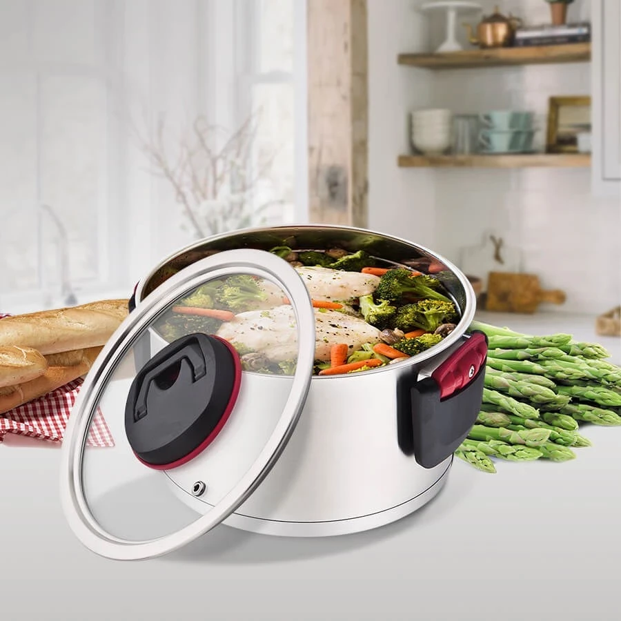 Lonec z zložljivimi ročaji Maestro MR-3530-24, 5,5 l