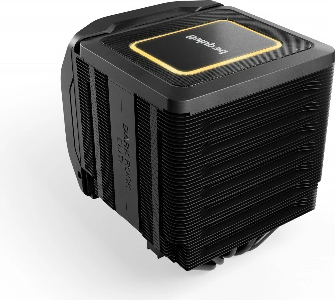 Hlajenje procesorja Dark Rock Elite BK037, Be quiet!, 2 ventilatorja 135 mm, črno