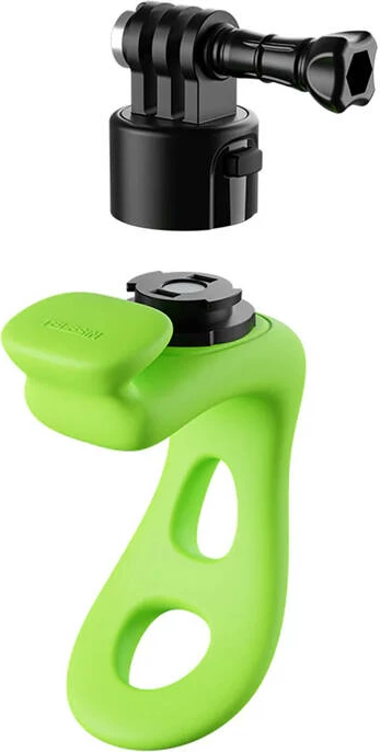 Večfunkcijski silikonski nosilec za športne kamere Telesin TLQ-005, zelen
