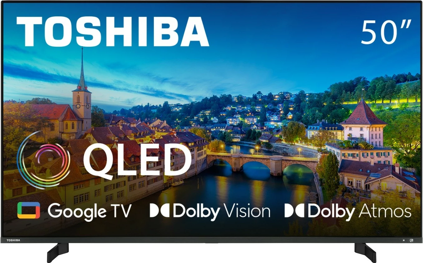 Televizor QLED, 50-palčni, Ultra HD/4K, Google TV, Dolby Vision, Dolby Atmos Toshiba 50QG5E63DG