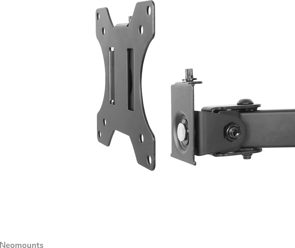 Krmilna roka za 4 monitorje Neomounts FPMA-D550D4BLACK, 13-32", nastavljiva višina, črna