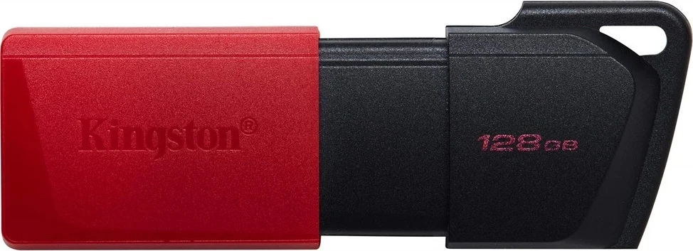 Zanesljiv USB Kingston Exodia M - 128 GB, rdeč