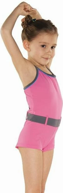 Enodelne kopalke Select za deklice, rdeče