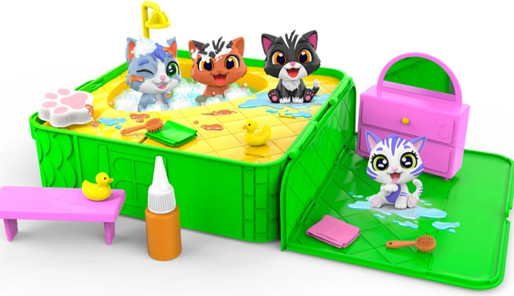 Igralni set kopalnice z figuricami muck v jacuzziju, Epee EP60364, 2 kosa