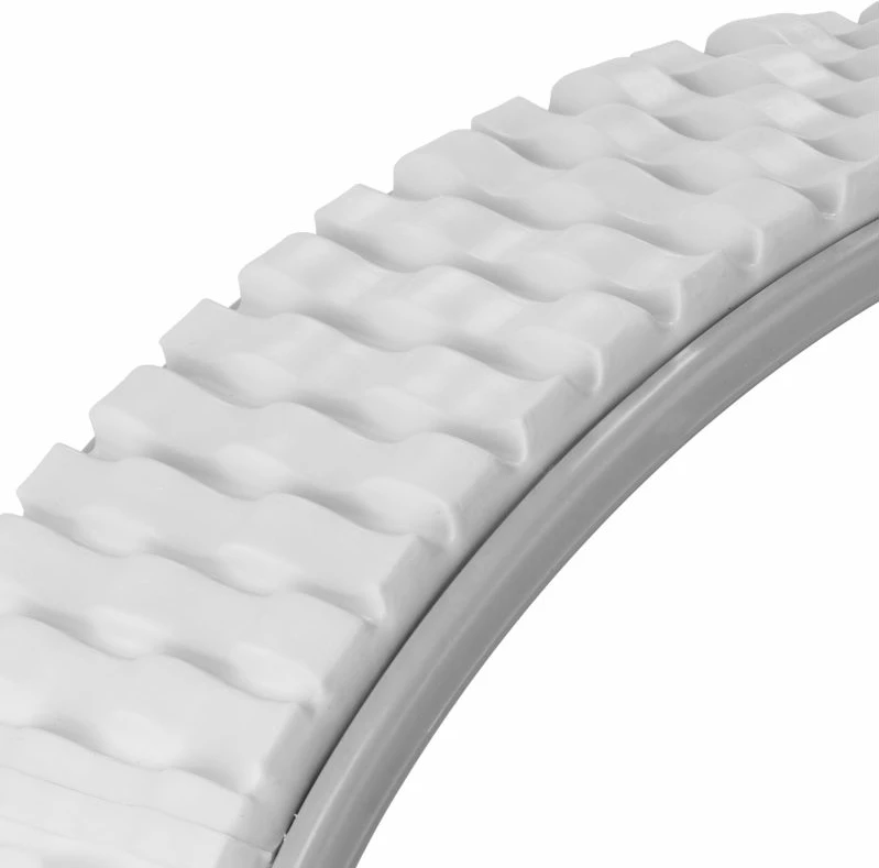 Vadbeni valj za jogo Spokey Fishi SPK-929896, sivo/srebrn