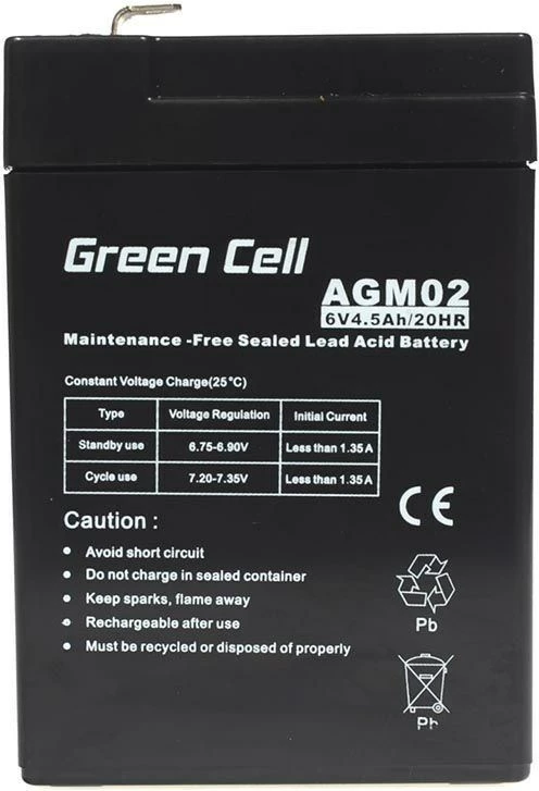 Baterija Green Cell AGM02