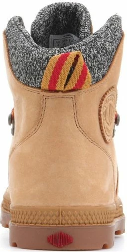 Visoke čizme Palladium Pallabrouse za ženske, rjava