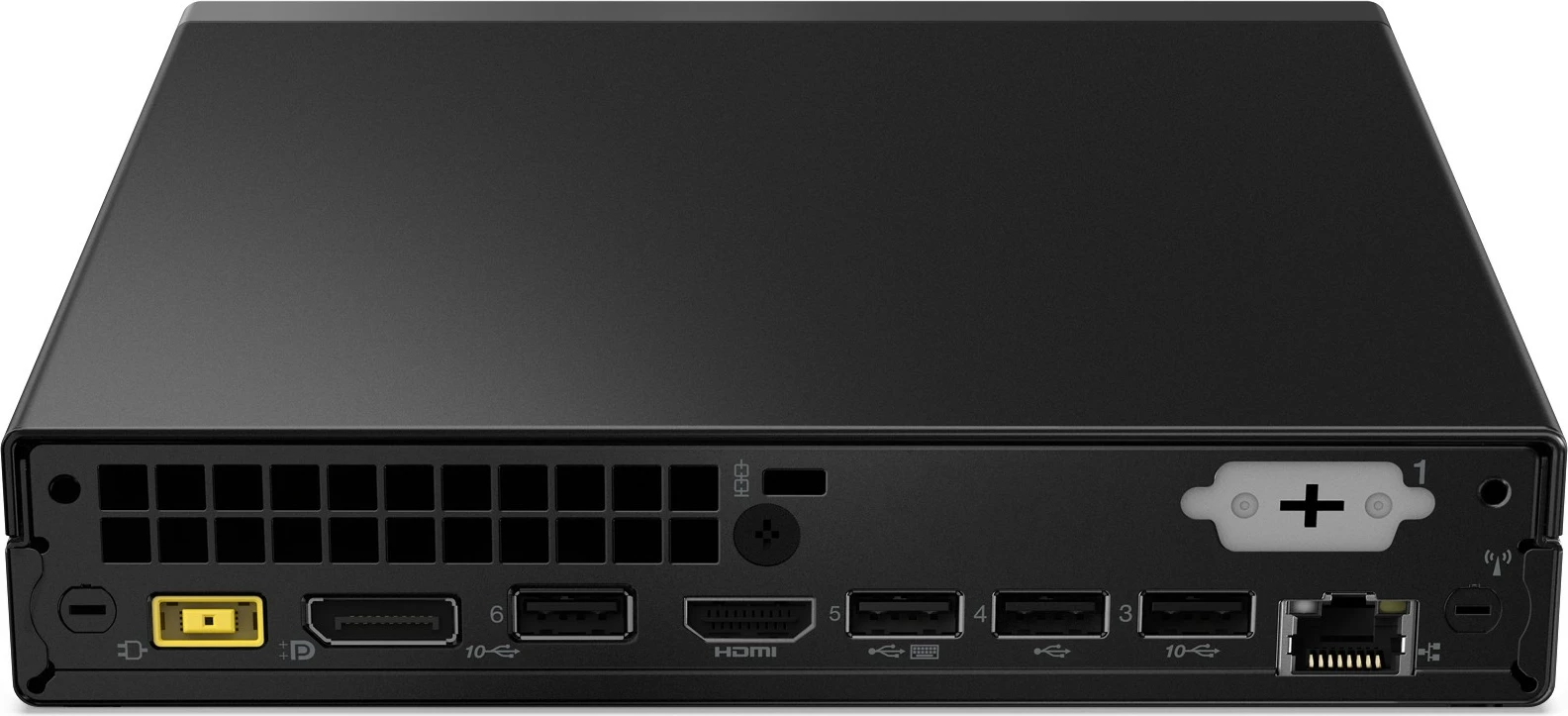 Kompaktna računalniška ohišje Lenovo ThinkCentre Neo50q G4, i5-13420H, 8GB RAM, 256GB SSD, črn