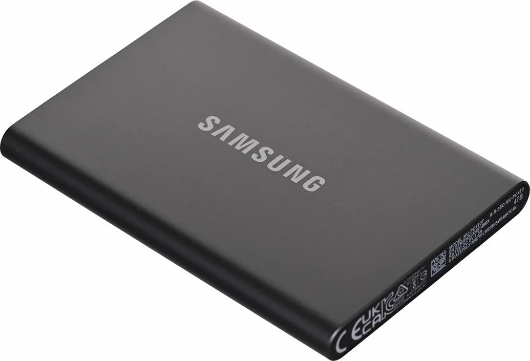 Zunanji SSD 4 TB Samsung MU-PC4T0T, USB Type-C 3.2 Gen 2, titan siva