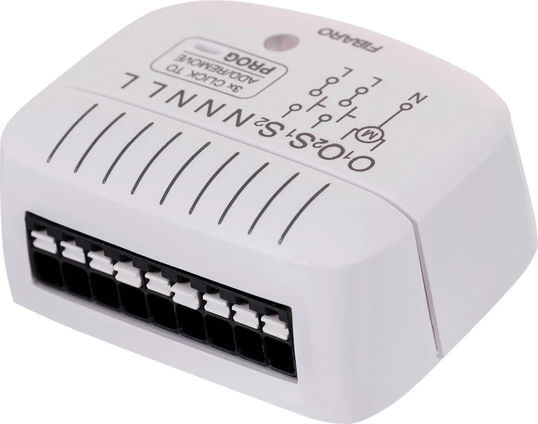 Aksesor za upravljanje rolet in zaves Fibaro FGR-224, črn