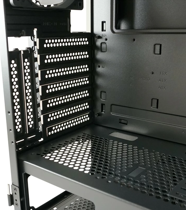 Kaseta za igre LC-Power 804B, Midi Tower, ATX, micro ATX, Mini-ITX, črna