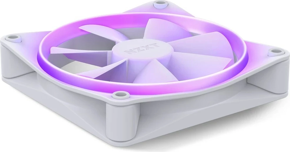 Ventilator za ohišje 12 cm NZXT F120 RGB, bel, 1 kos
