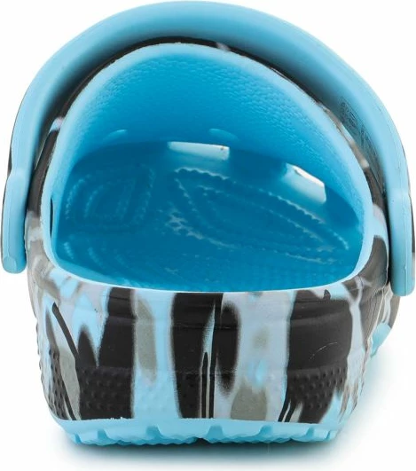 Superge za otroke Crocs Classic Spray camo Clog, temno modre