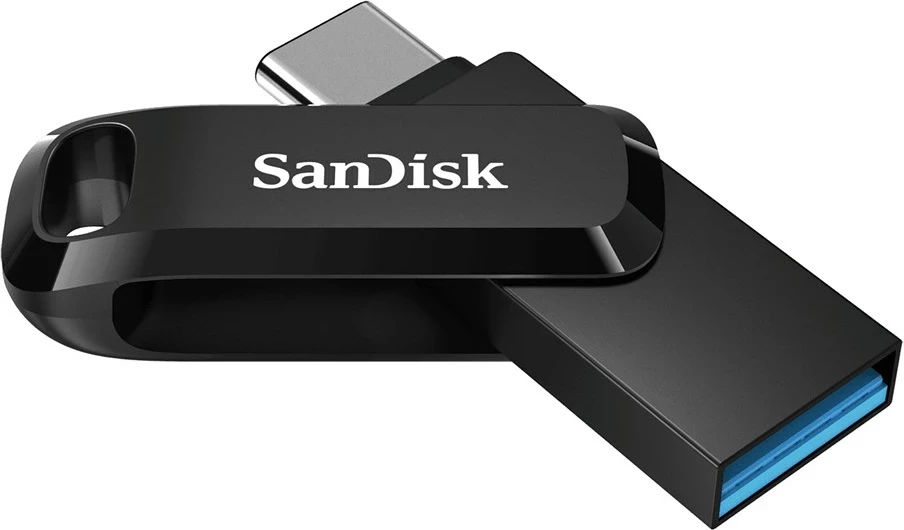 USB ključek SanDisk Ultra Dual Drive Go 512 GB USB Type-A / USB Type-C 3.2 Gen 1, črn