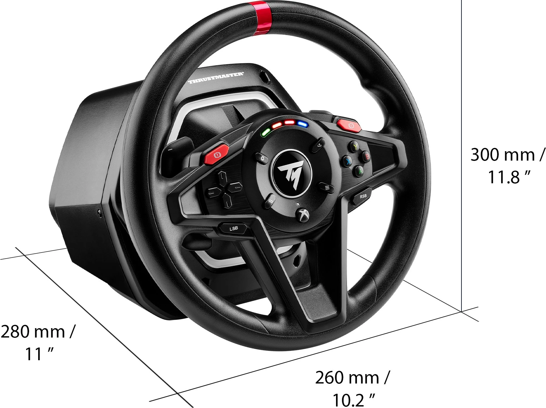 Volan in pedala Thrustmaster T128, PC, Xbox, 900°, črn
