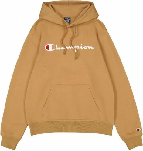 Duks s kapuco, Champion, moški, rjave barve