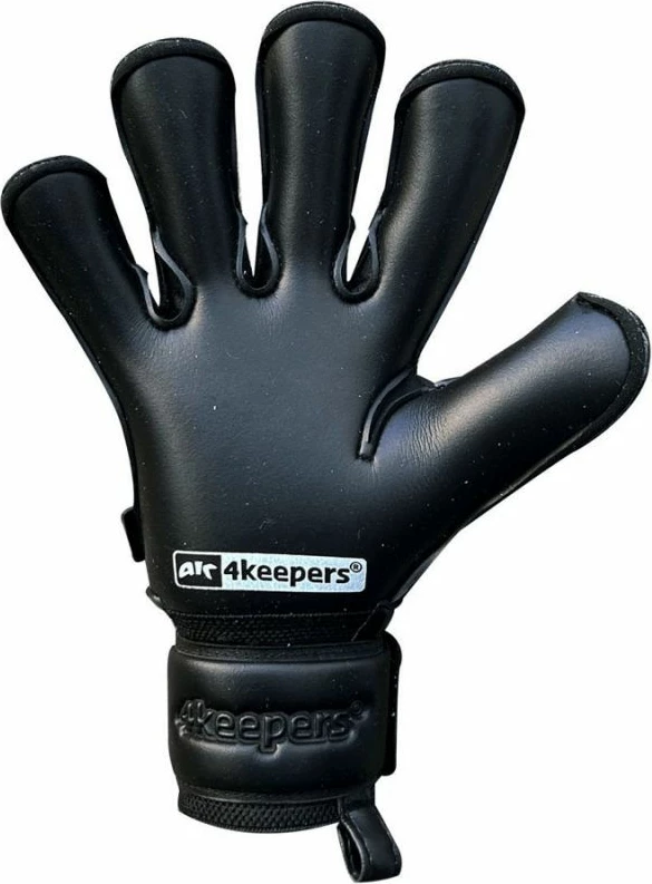 Dresurni rokavice za vratarje za otroke 4keepers, črne