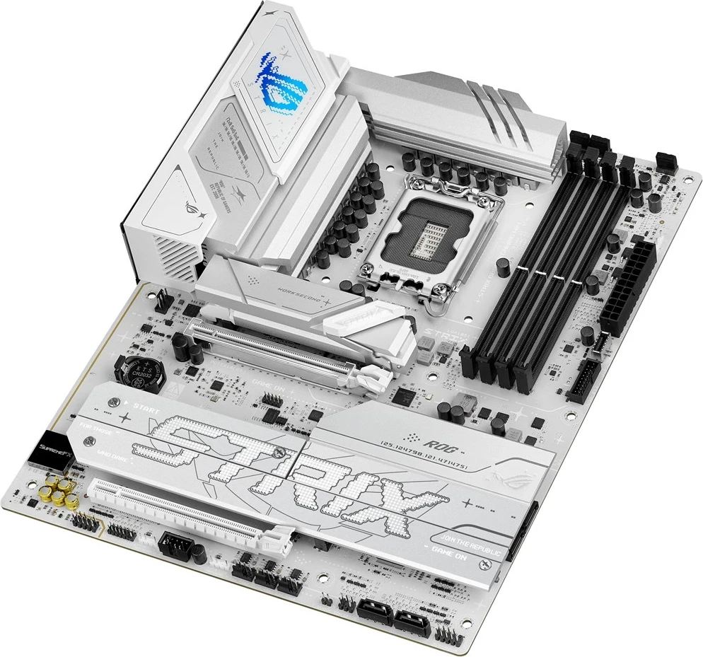 Matična plošča ASUS ROG STRIX B860-A GAMING WIFI, ATX, bela