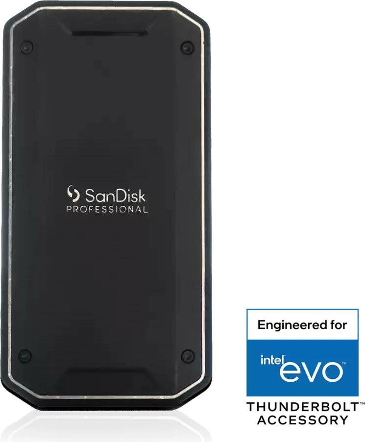 Zunanji SSD Sandisk Pro G40 1TB, Thunderbolt 3, USB-C, IP68, črn