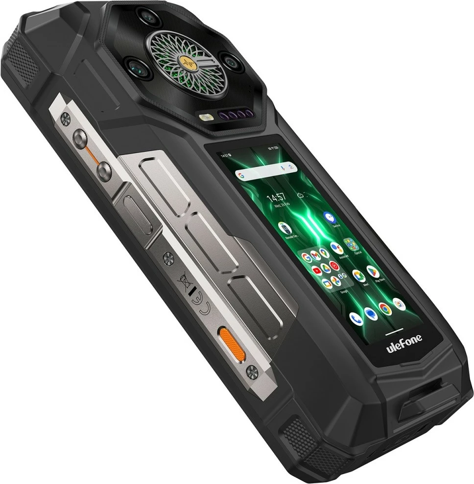 Pametni telefon odporen Ulefone Armor 33 Pro 5G, 16/512GB, črn