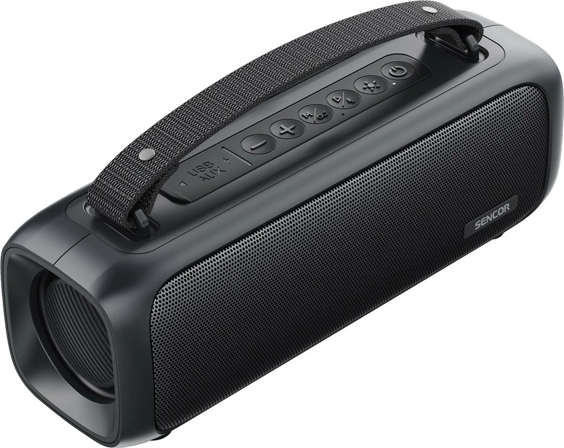 Bluetooth zvočnik Sencor SSS 3000 KIDS, 16 W, LED panel, črn