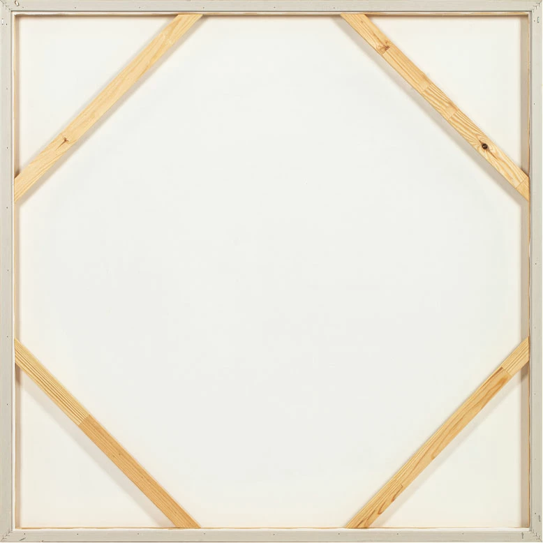 Dekorativna slika z okvirjem, bež, 80x80x3,8 cm, LIGHT MOUNT A