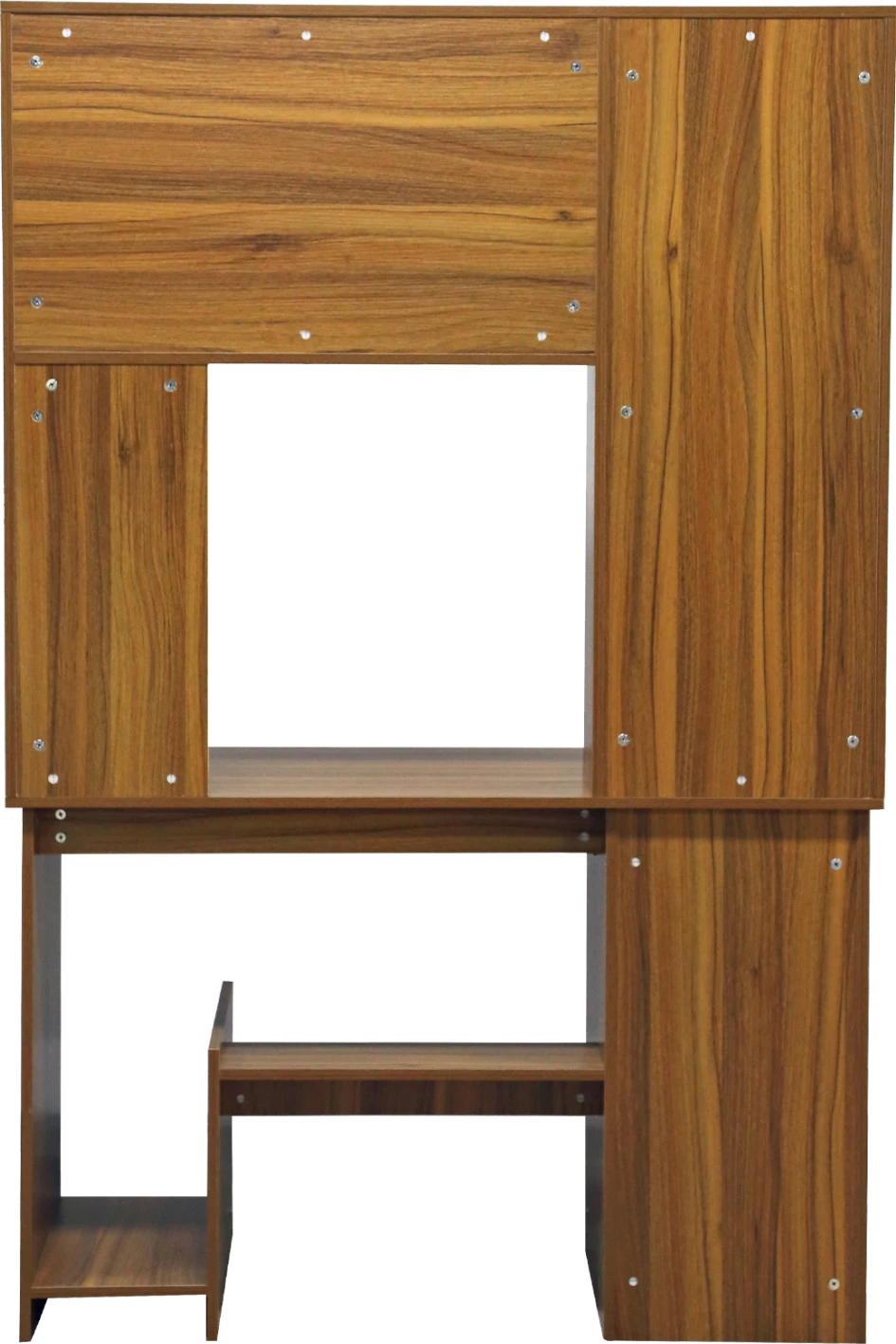 Pisalna miza s policami za knjige FH2032.04, oreh, 120x55x182