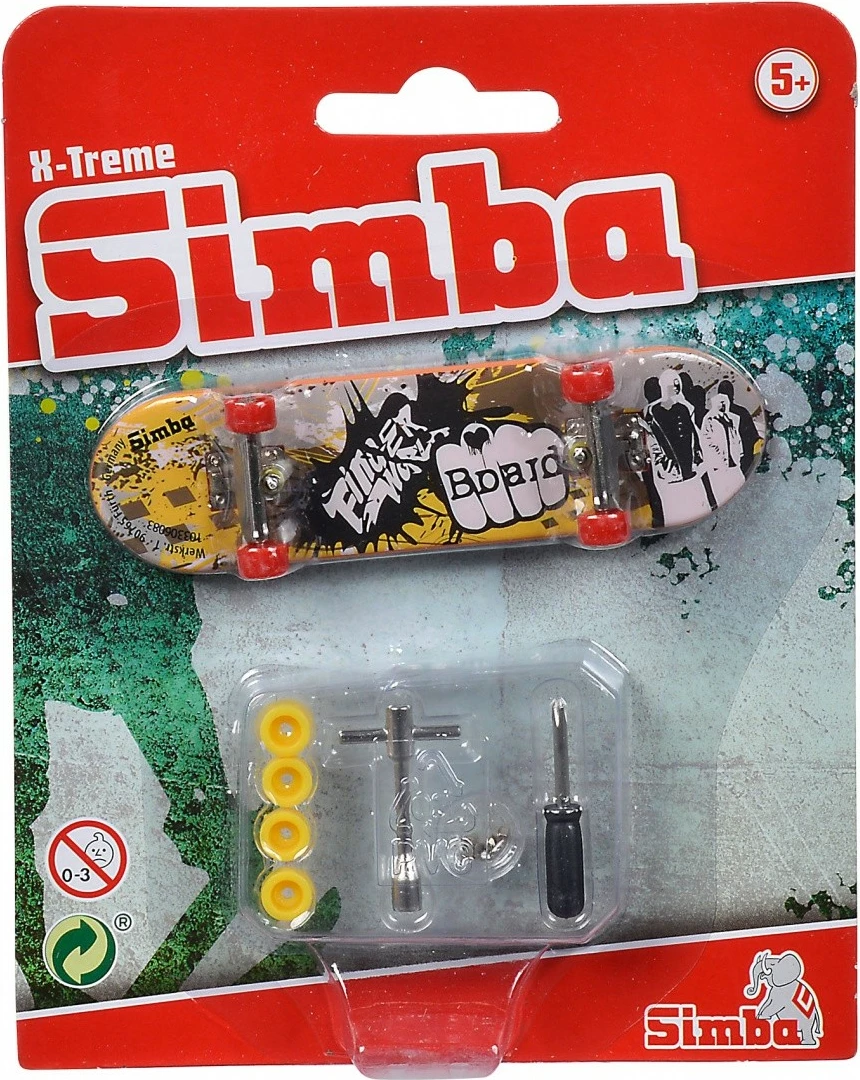 Fingerboard, 6 različnih dizajnov, z dodatki Simba X-Treme