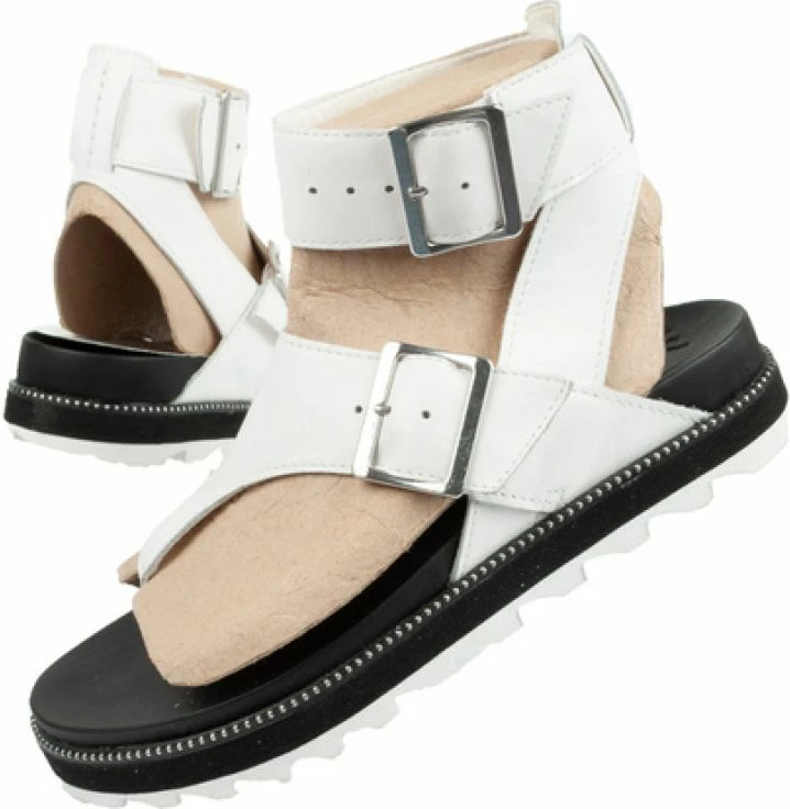 Sandali za ženske Sorel, beli