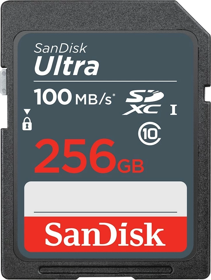 SD kartica Sandisk Ultra 256GB, 100MB/s