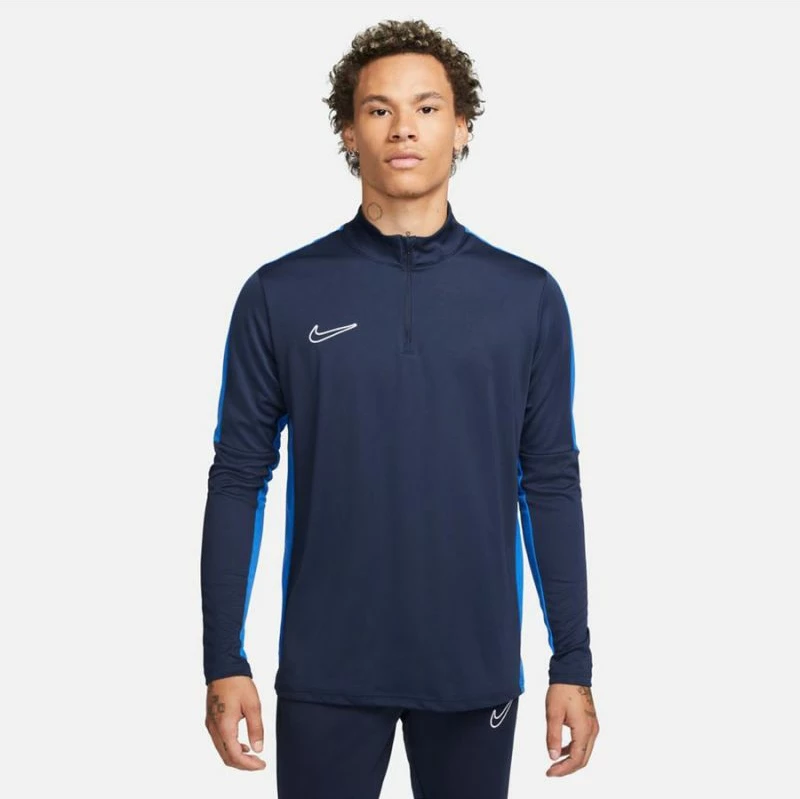 Duks za moške, Nike Academy 23 Dril Top M DR1352-451, temno moder
