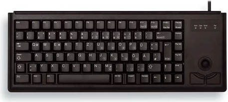 Polna tipkovnica z integriranim trackballom Cherry G84-4400, USB, QWERTY, črna