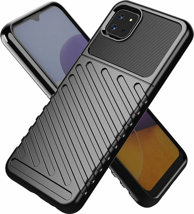 Ovitek za telefon Hurtel Thunder Case za Samsung Galaxy A22 5G, TPU, moder