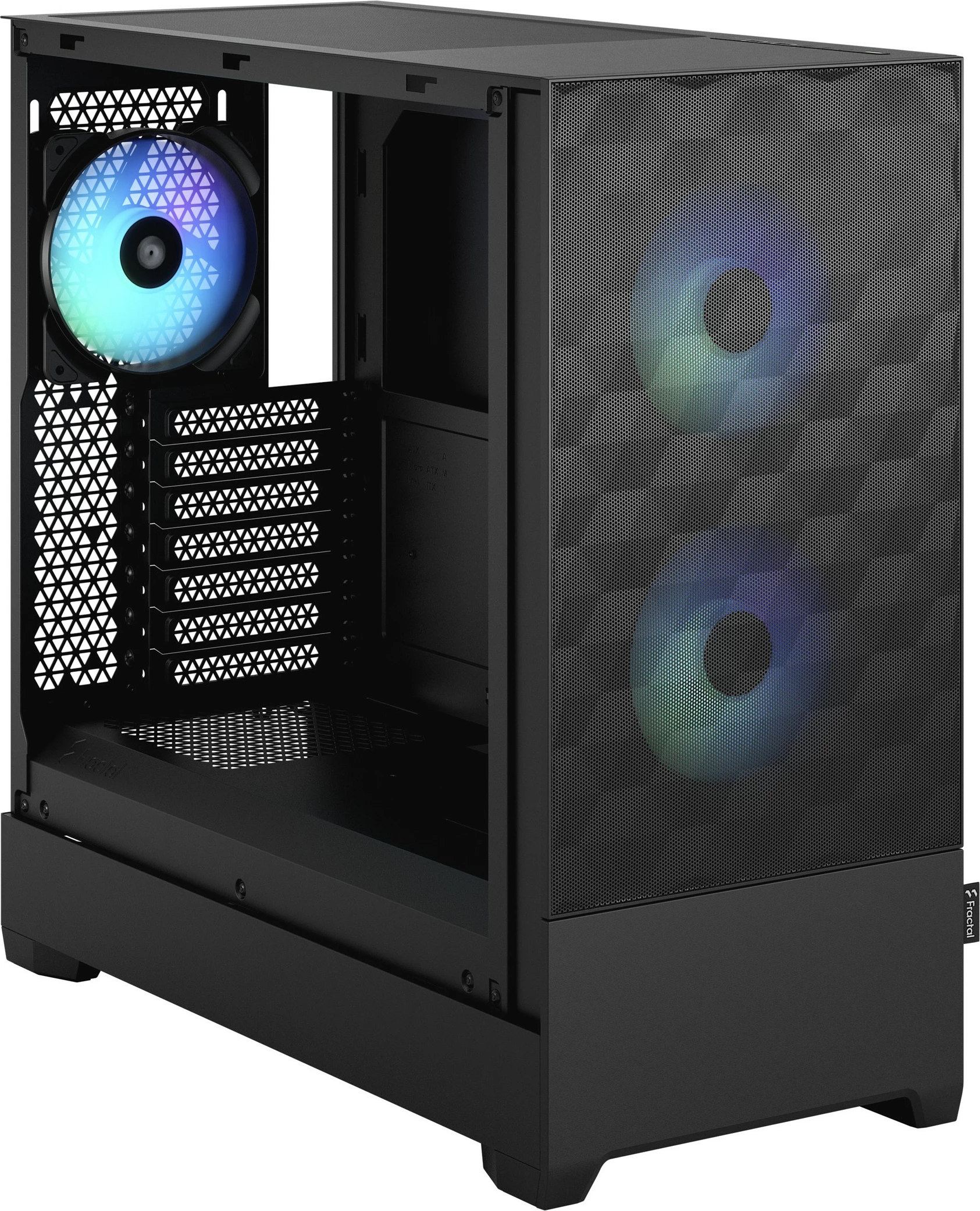 Ohišje Fractal Design Pop Air, Tower, PC, ATX, micro ATX, Mini-ITX, črno