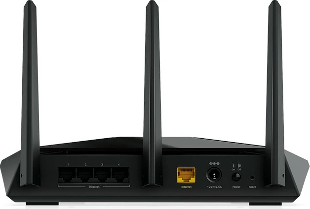 Usmerjevalnik NETGEAR Nighthawk AX2400, Wi‑Fi 6, dvo‑pasovni, črn