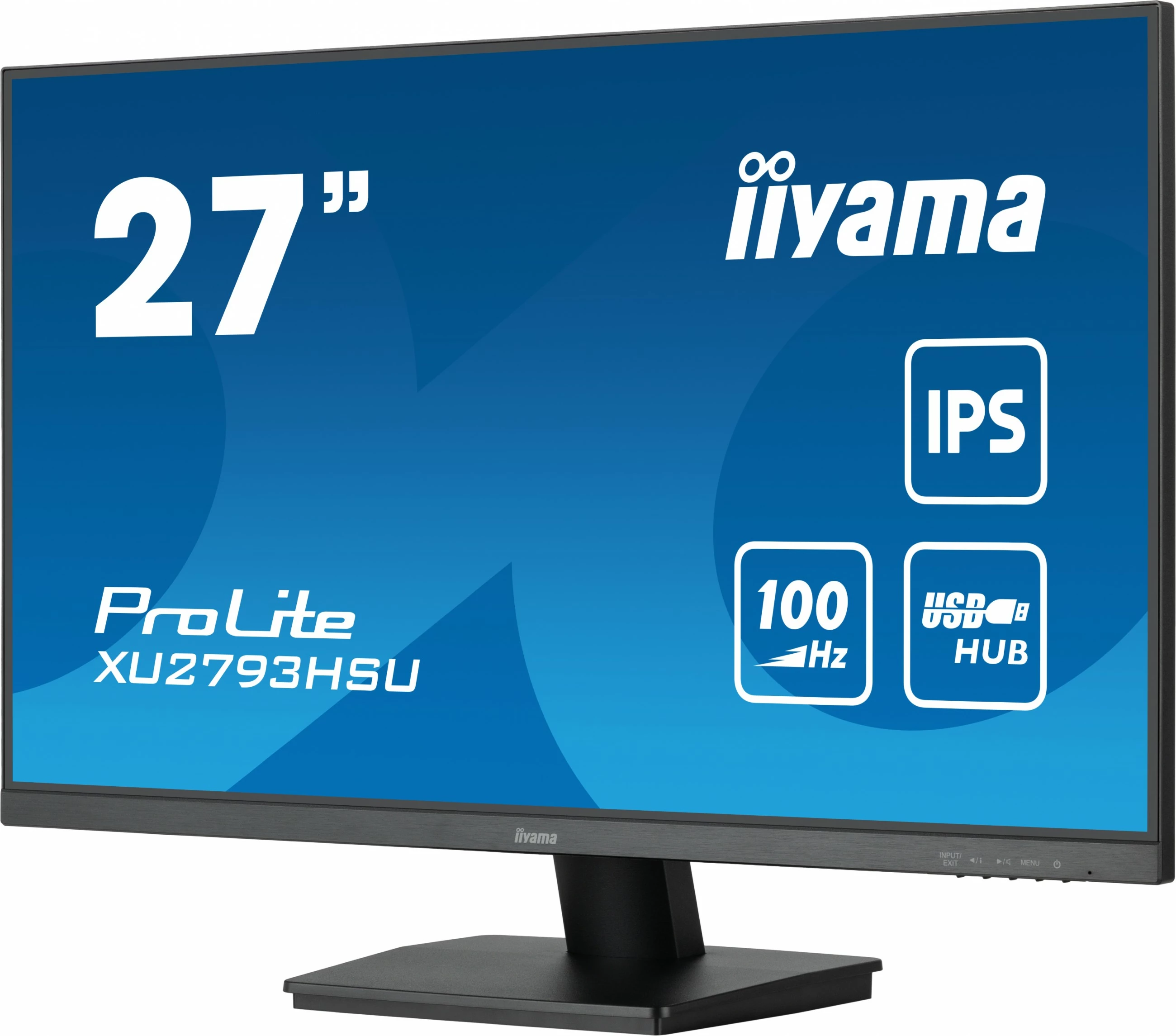 Monitor iiyama ProLite, 27\", Full HD, LED, 1 ms, črn