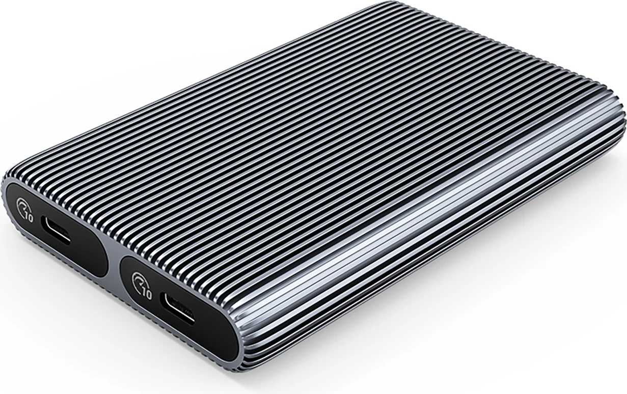 Ohišje za 2 M.2 NVMe diska Orico AM2C3-2N, USB-C 3.2, 10 Gb/s, siva