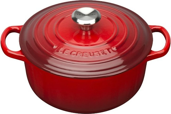 Litoželezni lonec 2,4 L, 20 cm, rdeč Le Creuset 21177200602430