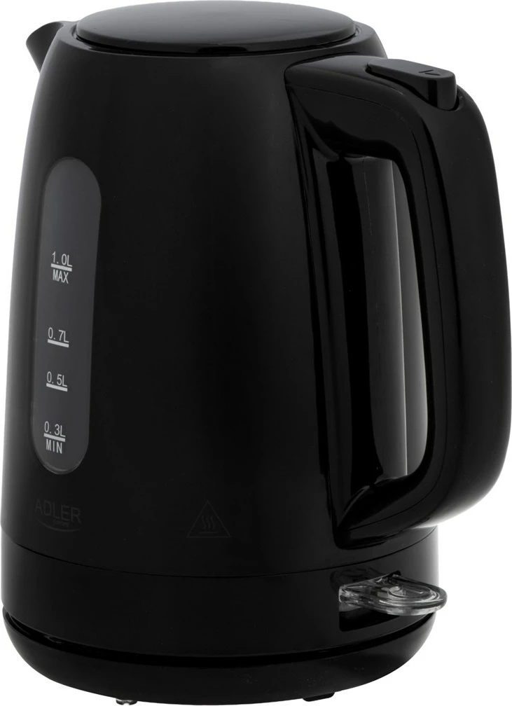 Električni kuhalnik Adler AD 1380B, 1 L, črn