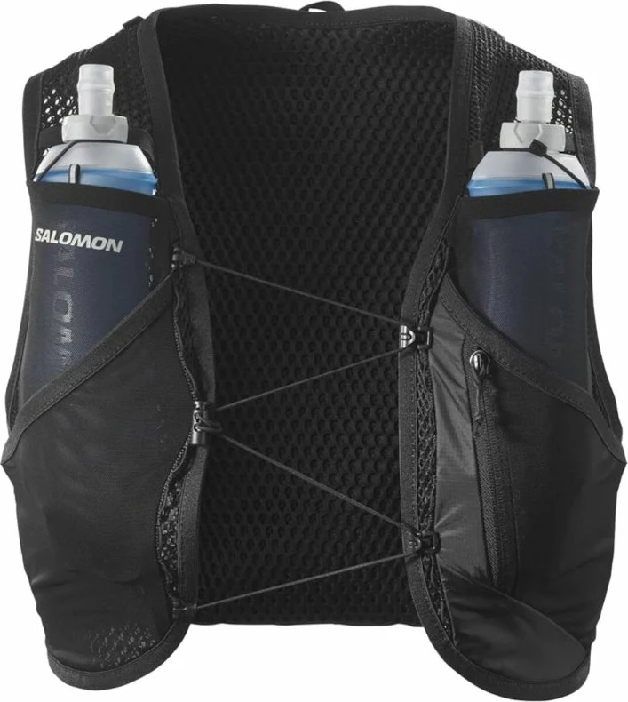 Nahrbtnik s telovnikom Salomon Active Skin 8 Set, črn