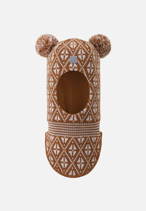 Zimska balaklava za otroke Reima, rjava